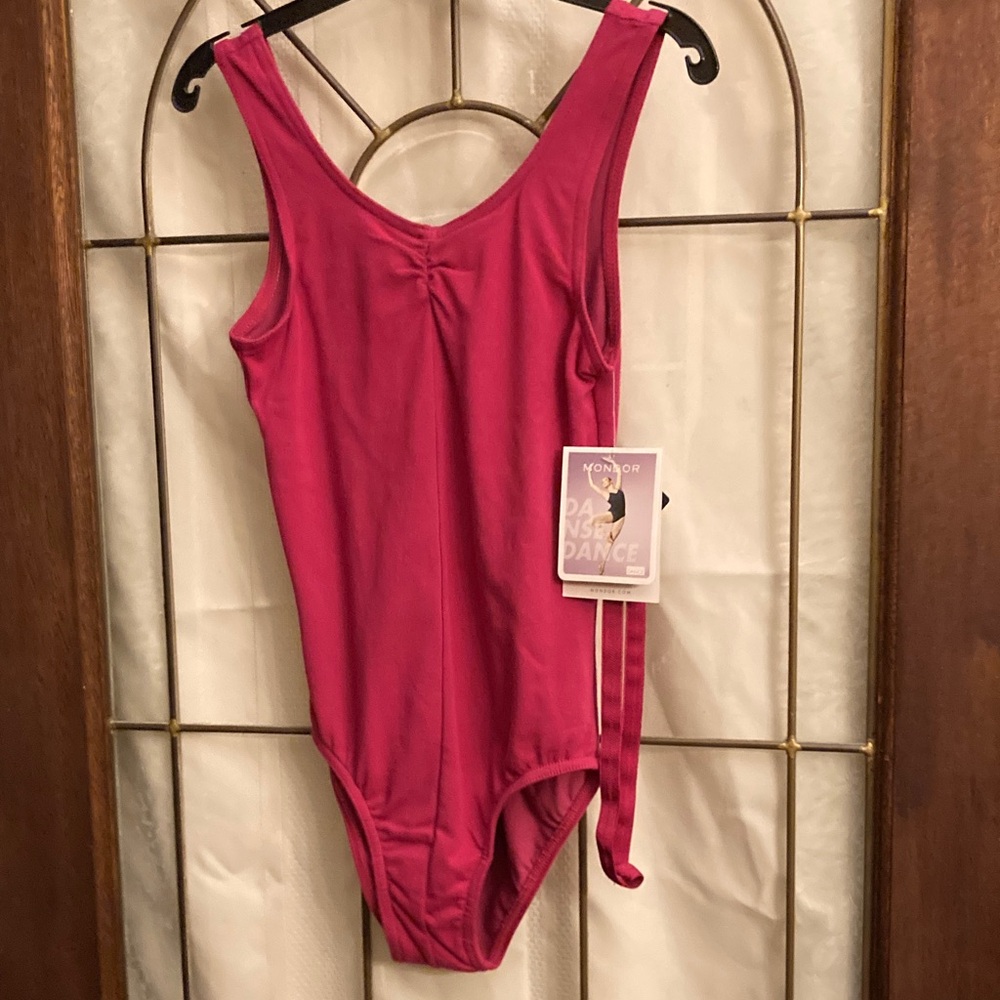 Mondor Pink Women's Cotton Leotard
